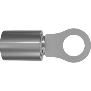 Genie Lift Part # 38689GT - TERMINAL, RING, #6, 16-14 AWG, TIN, 0.170 OD, PANDUIT, STRIP, EA
