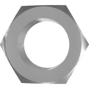 Genie Lift Part # 39348GT - NUT, HEX, JAM, 3/4-10 BLACK, EA