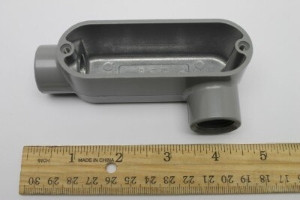 Genie Lift Part # 40285GT - OUTLET BOX,OVAL,DRILLED (LL19), EA