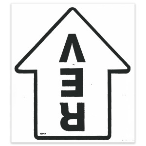 Genie Lift Part # 45404GT - DECAL,REVERSE ARROW, EA
