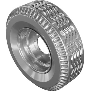 Genie Lift Part # 45460GT - WHEEL ASSY, INDUSTRIAL, FF, EA