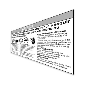 Genie Lift Part # 46262PBGT - DECAL,DANGER,BATTERY SAFETY, EA