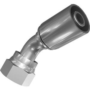 Genie Lift Part # 48826GT - HOSE END,FEM SW,45D,ORFS-8-8, EA