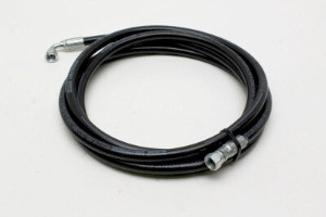 Genie Lift Part # 49116-63837GT - HOSE ASSY,1/4,45 FEM,STR FEM, EA