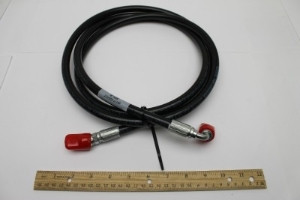 Genie Lift Part # 49117-9291GT - HOSE ASSY,1/4,90 FEM,STR FEM**, EA