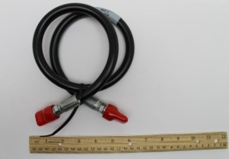 Genie Lift Part # 49119-3278GT - HOSE ASSY,1/4,STR FEM,STR FEM, EA