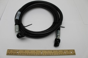 Genie Lift Part # 49128-10509GT - HOSE ASSY,3/8,90 FEM,STR FEMM, EA