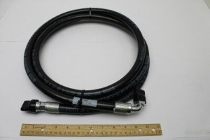 Genie Lift Part # 49143-12329GT - HOSE ASSY,1/2,90 FEM,STR FEM, EA