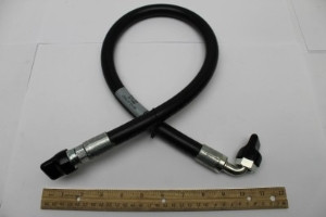 Genie Lift Part # 49143-3179GT - HOSE ASSY,1/2,90 FEM,STR FEM, EA