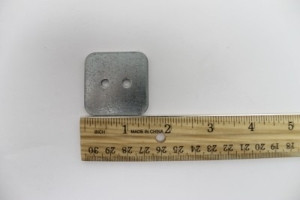 Genie Lift Part # 50790GT - PLATE,COVER LATCH BACKING, EA