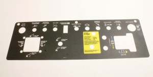 Genie Lift Part # 52155FRGT - DECAL,PLATFORM CTRL PANEL,S40, EA