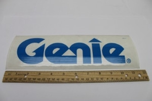 Genie Lift Part # 52996GT - DECAL,COSMETIC,GENIE LOGO, EA