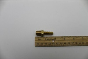 Genie Lift Part # 53023GT - FITTING,1/4 MPT 5/16 BARB, EA