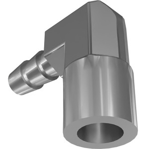 Genie Lift Part # 54204GT - ELBOW,90DEG.1/4MPT-1/4 BARB, EA