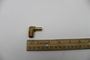 Genie Lift Part # 54205GT - HOSE END,BARB,1/4 MNPTX5/16,90, EA