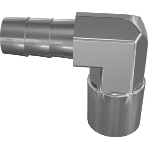 Genie Lift Part # 54206GT - HOSE END,BARB,1/4 MNPTX3/16,90, EA