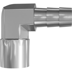 Genie Lift Part # 54206GT - HOSE END,BARB,1/4 MNPTX3/16,90, EA