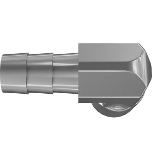 Genie Lift Part # 54206GT - HOSE END,BARB,1/4 MNPTX3/16,90, EA