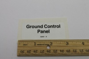 Genie Lift Part # 54231GT - WEAR PAD,4.88 X 1.5 X .5, EA