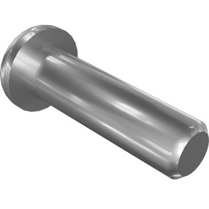 Genie Lift Part # 54830GT - SCREW,BHSC,1/4-20 X .88,Y/ZINC, EA