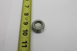 Genie Lift Part # 56022GT - PLUG,3/4 MAGNETIC PIPE SQ.DRV, EA