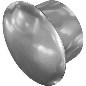 Genie Lift Part # 56111GT - PLUG,NYLON .687 BLACK DOMED, EA