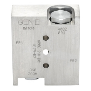Genie Lift Part # 56929GT - MANIFOLD,ROTATOR,180 DEG.***, EA