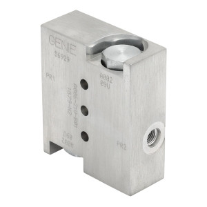 Genie Lift Part # 56929GT - MANIFOLD,ROTATOR,180 DEG.***, EA