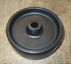 Genie Lift Part # 57784GT - WHEEL,POLYOLEFIN,4X1.25,1/2, EA