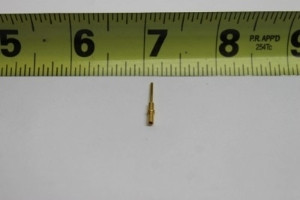 Genie Lift Part # 58263GT - TERM,PIN,SOLID,20-24AWG GOLD, EA