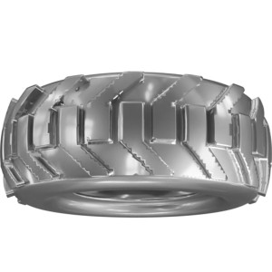 Genie Lift Part # 60085GT - WHEEL &TIRE ASSEMBLY,RR/LF,FM*, EA