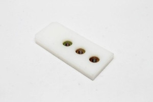 Genie Lift Part # 60239GT - WEAR PAD,7 X 3 X.625 W/INSERT, EA