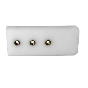 Genie Lift Part # 60239GT - WEAR PAD,7 X 3 X.625 W/INSERT, EA