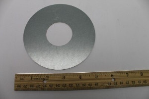 Genie Lift Part # 60745GT - SHIM,GALVANIZED STEER YOKE, EA