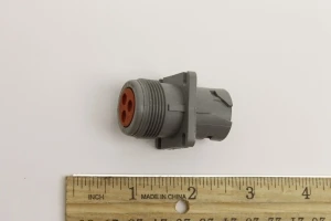 Genie Lift Part # 60773GT - CONN,RECEP 3 WAY,W/FLANGE, EA