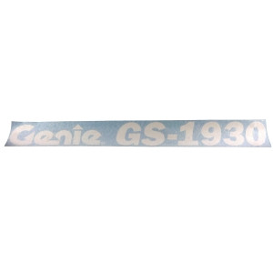 Genie Lift Part # 62054GT - DECAL COSMETIC GENIE GS-1930, EA