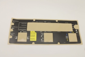 Genie Lift Part # 65182GT - DECAL,PLATFORM CONTROL PANEL**, EA