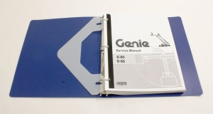 Genie Lift Part # 65196GT - MANUAL,SERV,S60 3RD ED***, EA