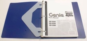 Genie Lift Part # 65758GT - MANUAL,PARTS, GS43-5390***, EA
