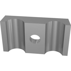 Genie Part # 7-273-27GT - CLAMP HALVES,TWIN,3/8"PIPE, EA