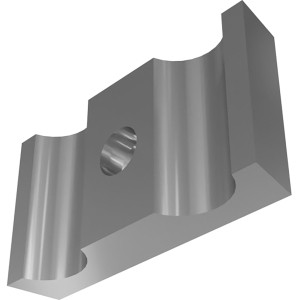 Genie Part # 7-273-27GT - CLAMP HALVES,TWIN,3/8"PIPE, EA