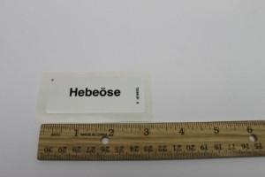 Genie Lift Part # 72086GRGT - DECAL,LABEL,LIFTING EYE, EA