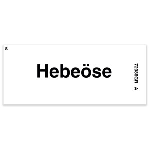 Genie Lift Part # 72086GRGT - DECAL,LABEL,LIFTING EYE, EA