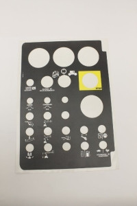 Genie Lift Part # 72094SPGT - DECAL,GROUND CONTROL PANEL, EA