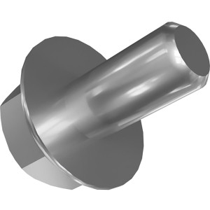 Genie Lift Part # 75060GT - SCREW,HEX HD FLANGE 1/4-20X1/2, EA