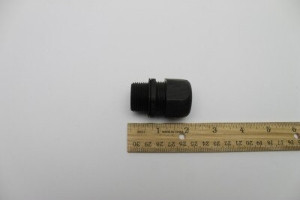 Genie Lift Part # 80341GT - CONNECTOR, SQZ, 3/4 NPT, BLACK, EA
