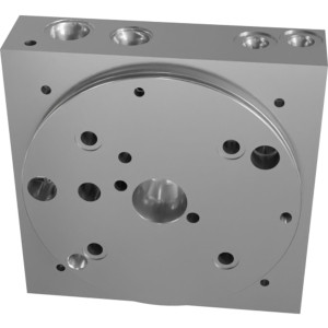 Genie Lift Part # 84344GT - FLANGE,POWER UNIT,TZ34, EA