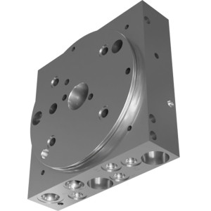 Genie Lift Part # 84344GT - FLANGE,POWER UNIT,TZ34, EA