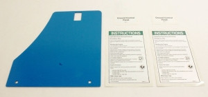 Genie Lift Part # 84988GT - CONTROL PANEL DOOR ASSY, DC, W, EA