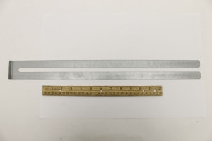 Genie Lift Part # 89847GT - SHIM,SIDE WEAR PAD,20X2,16GA**, EA